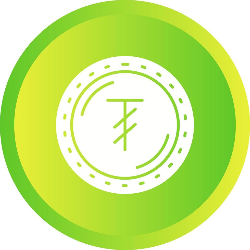 icono de vector de moneda tugrik