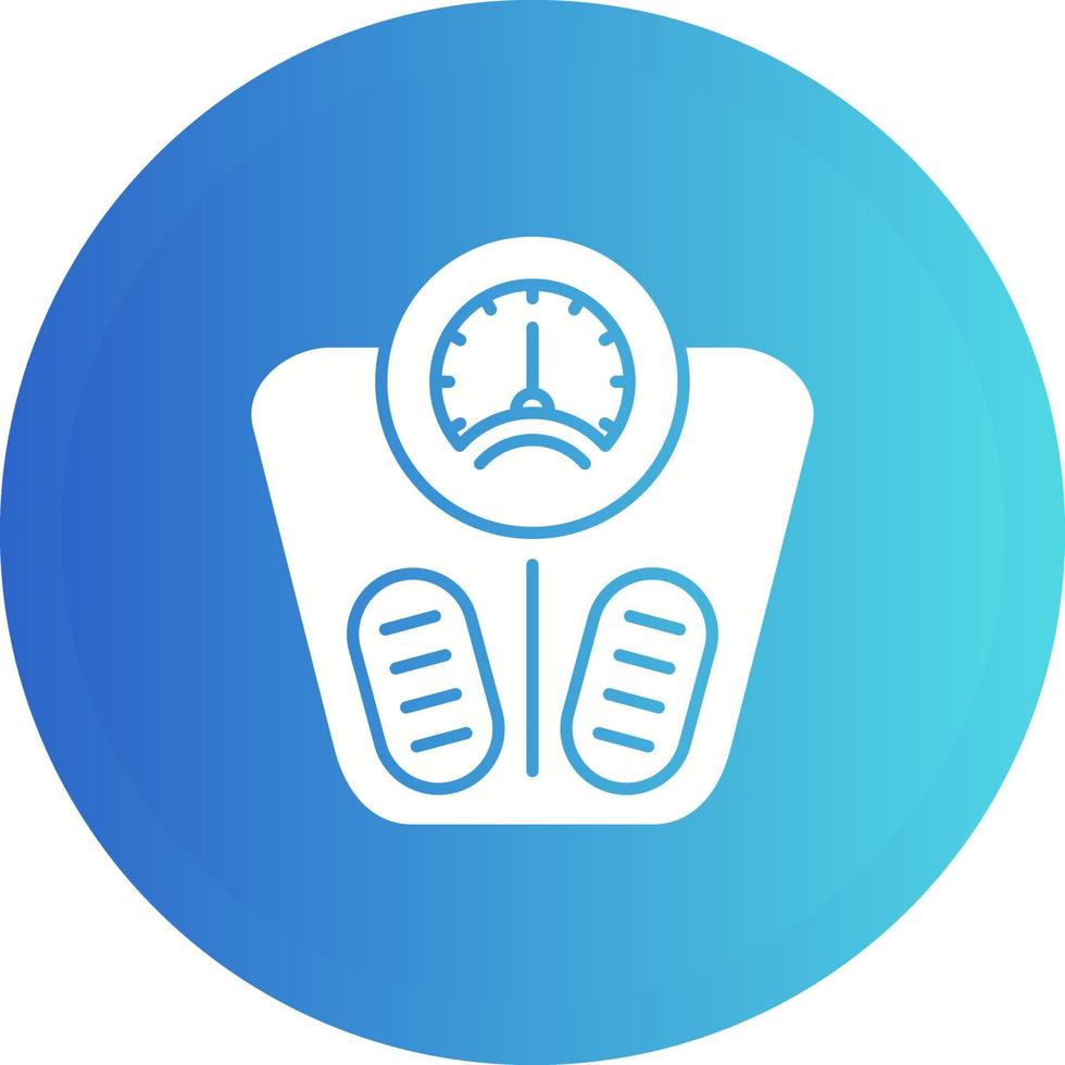 Weight Scale Vector Icon