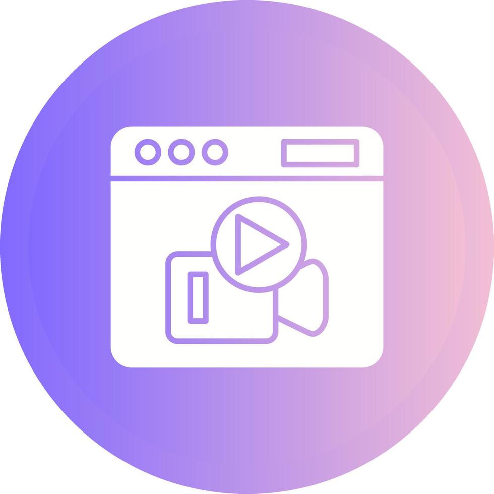 Vlog Vector Icon