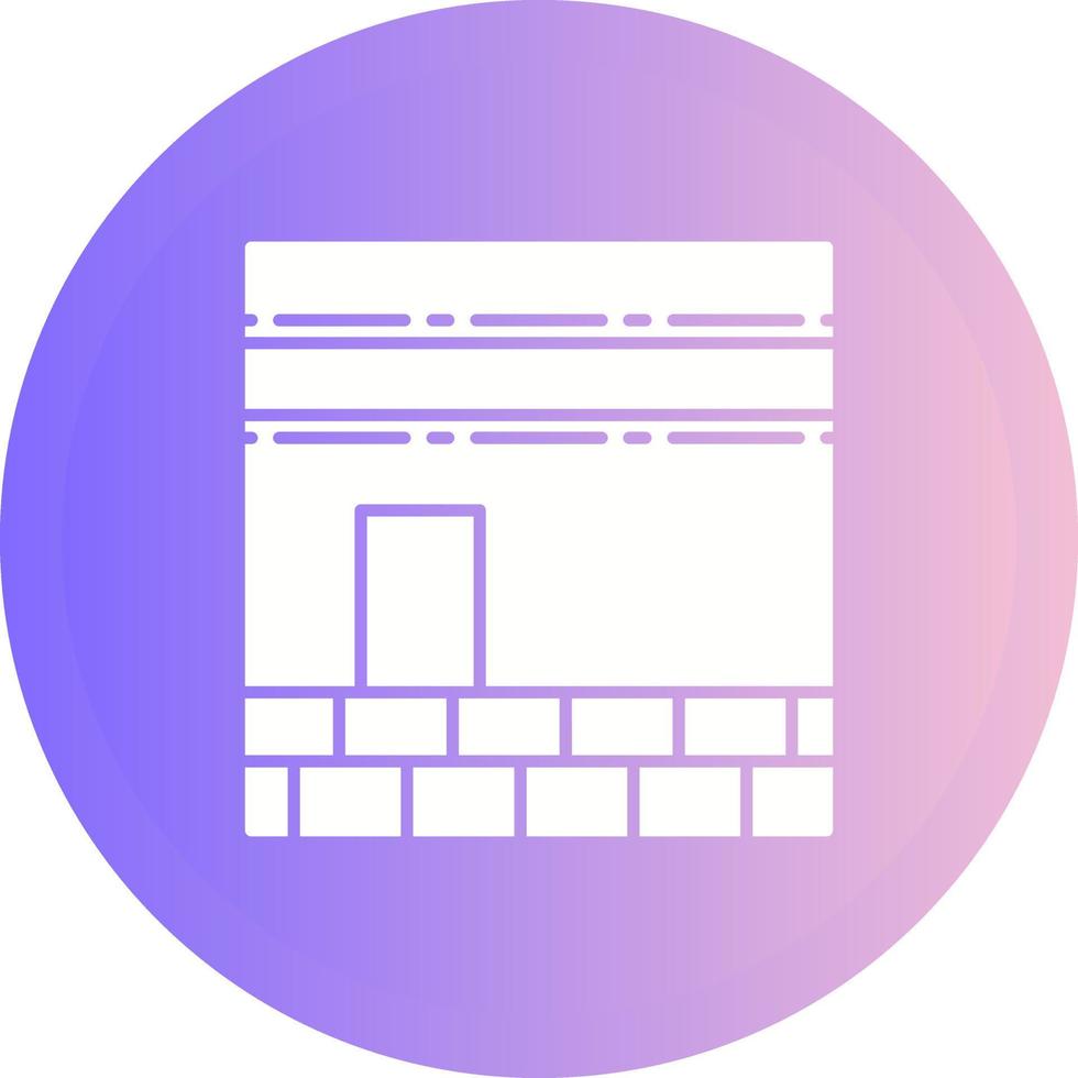 Kaaba Vector Icon