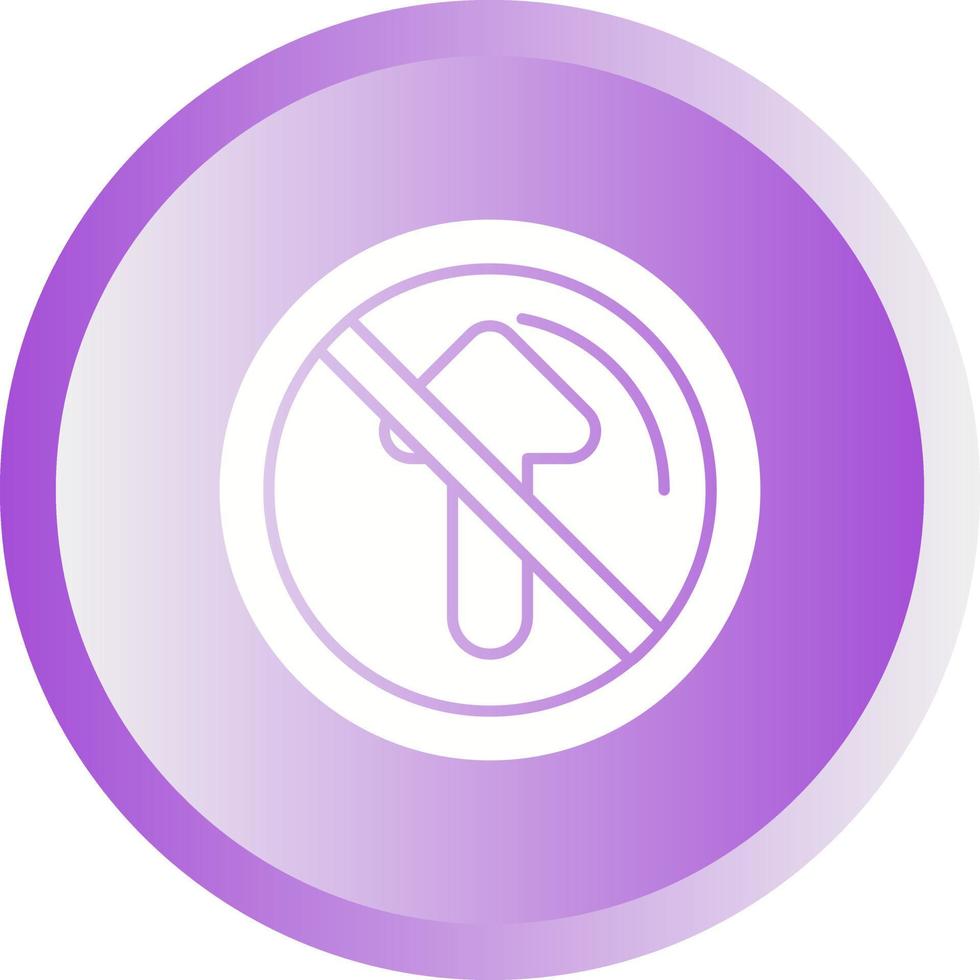 No Passing Vector Icon