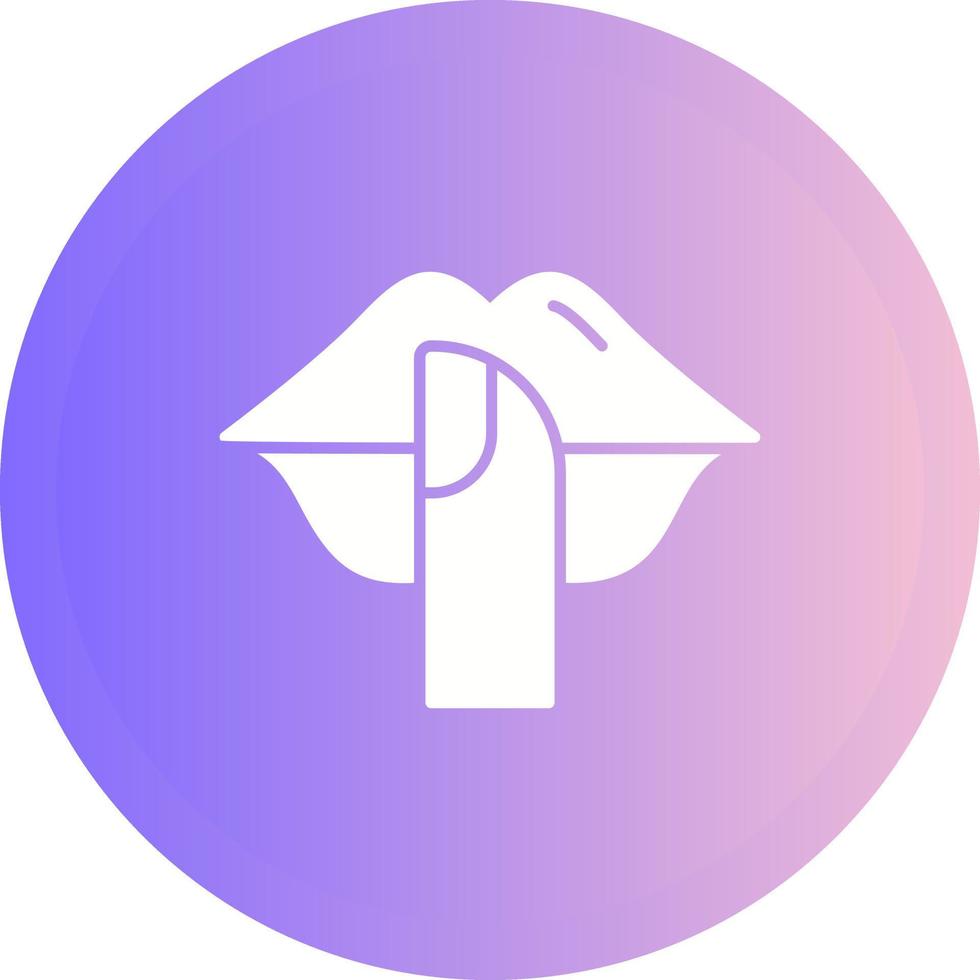 Silence Vector Icon