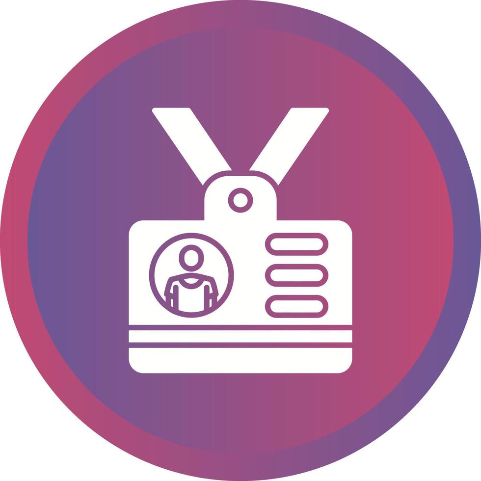 Id Card Vector Icon