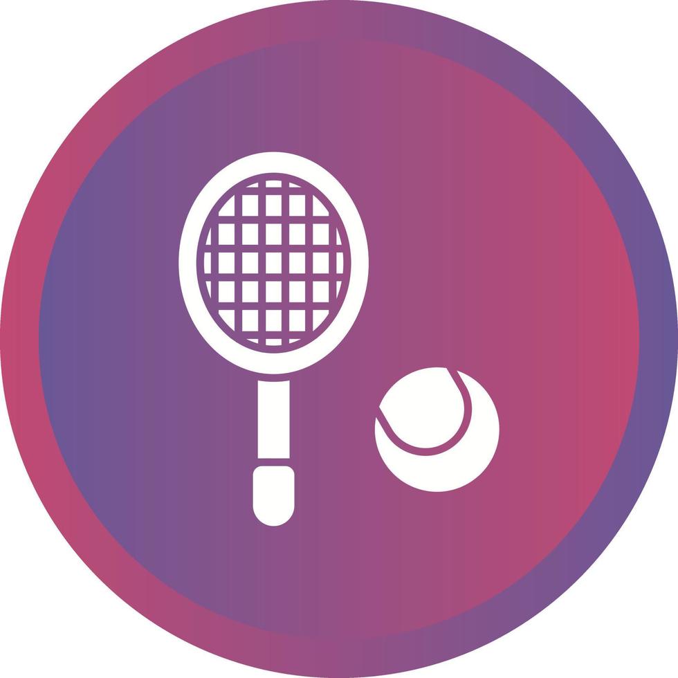 icono de vector de tenis