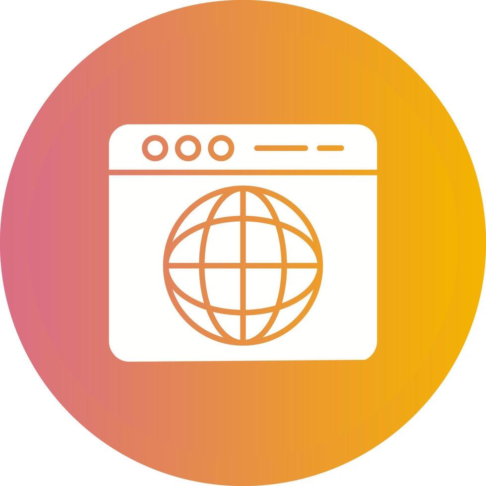 Worldwide Vector Icon