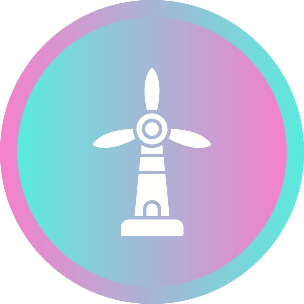 Windmill Vector Icon