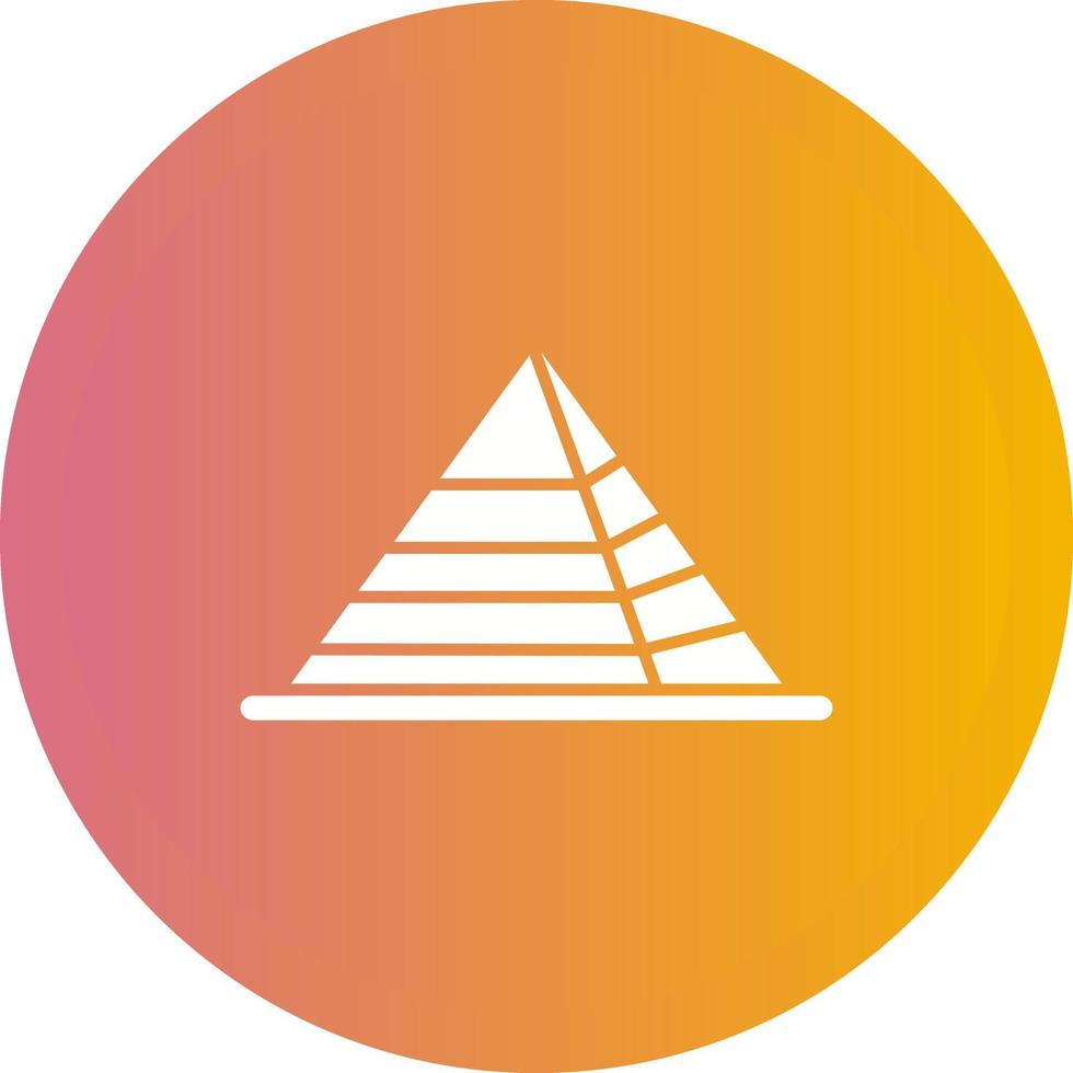 Pyramid Vector Icon