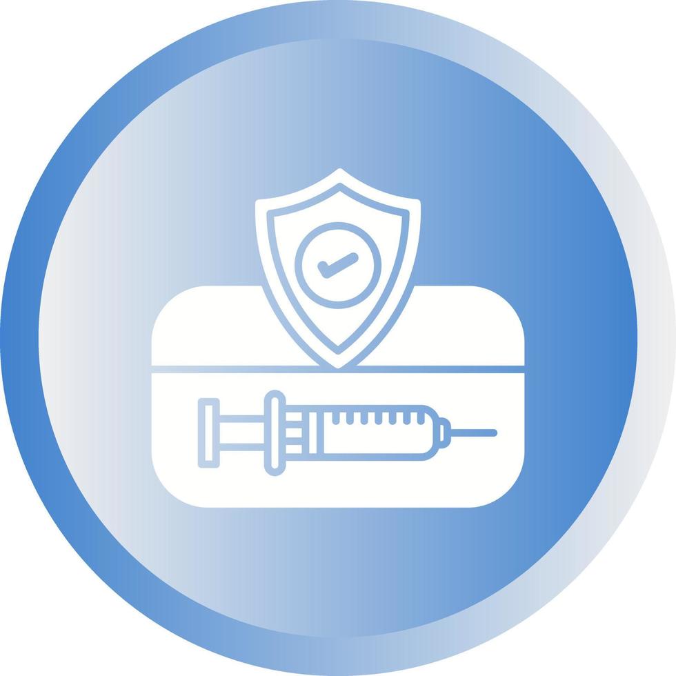 Vaccination Card Vector Icon