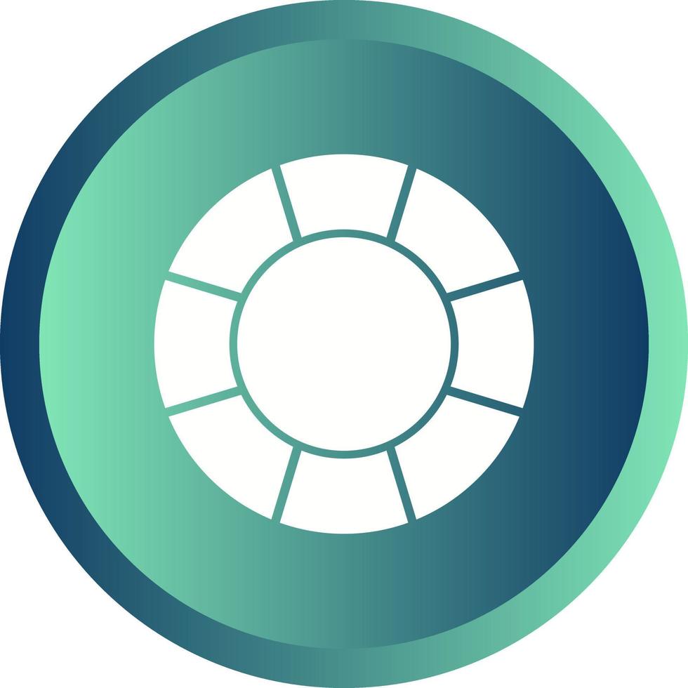 Life Saving Tube Vector Icon