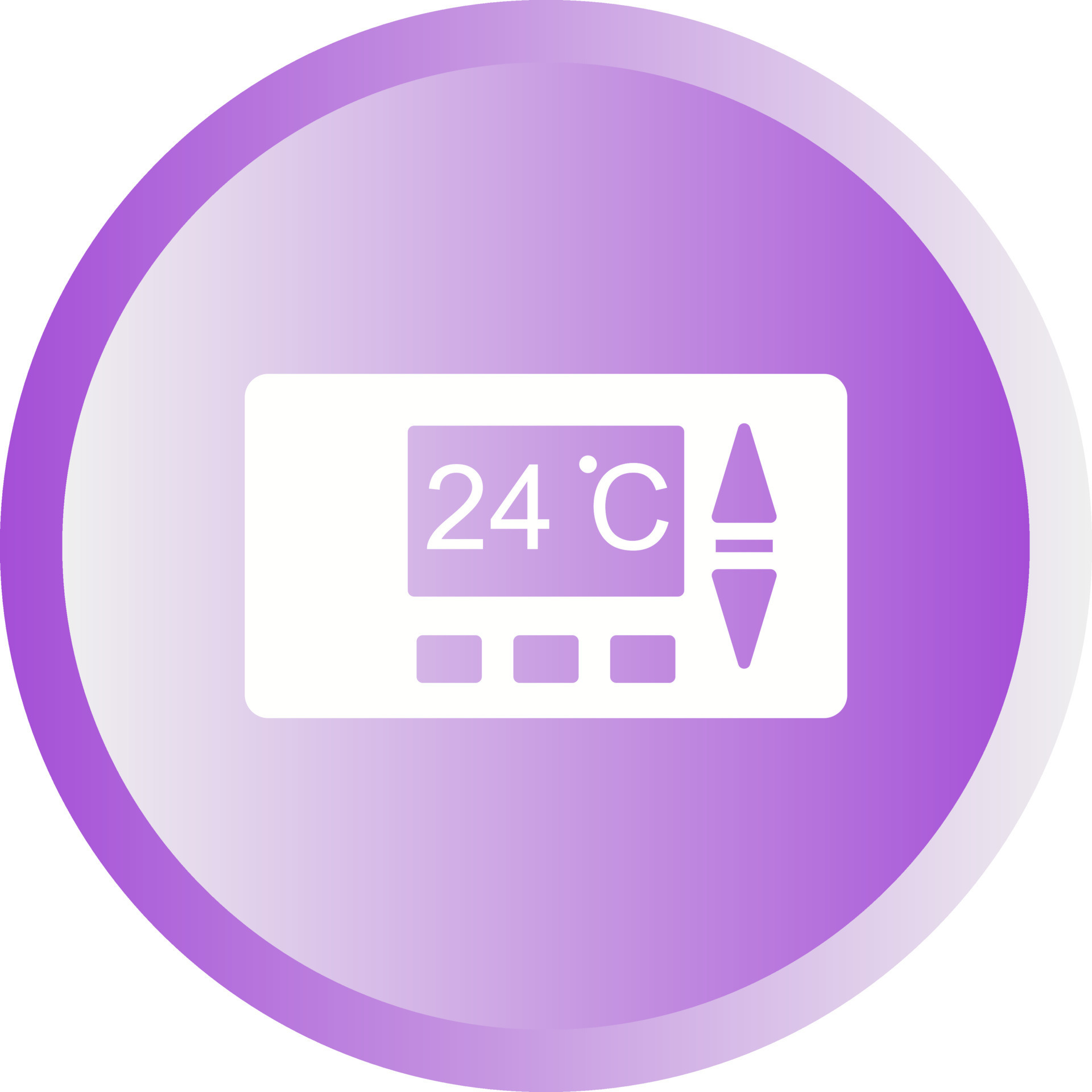 Thermostat Vector Icon 16933749 Vector Art at Vecteezy