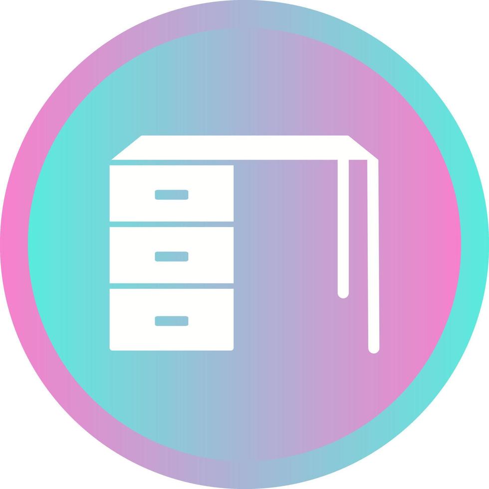 Working Table Vector Icon