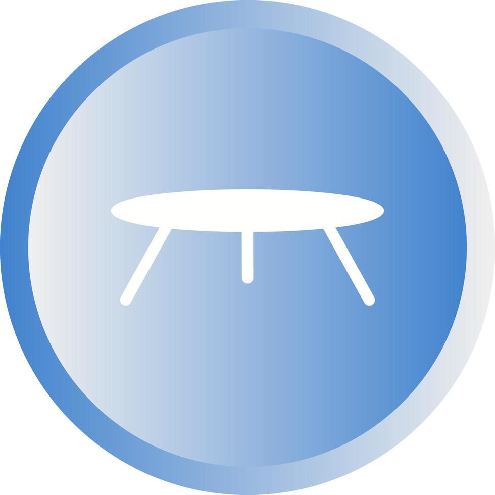 Small Table Vector Icon