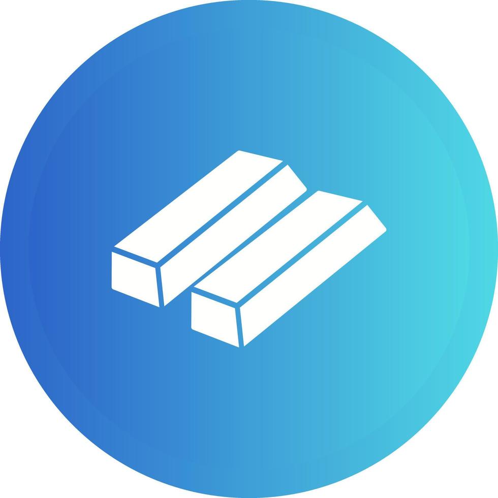 Gold Bars Vector Icon