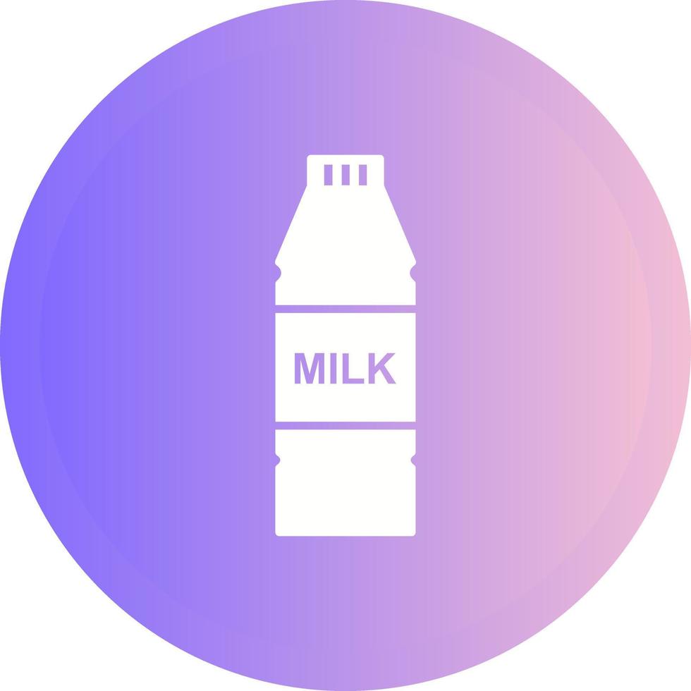 Milk Bottle Vector Icon