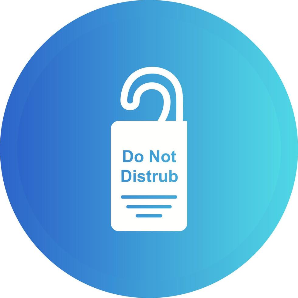 Door Hanger Vector Icon