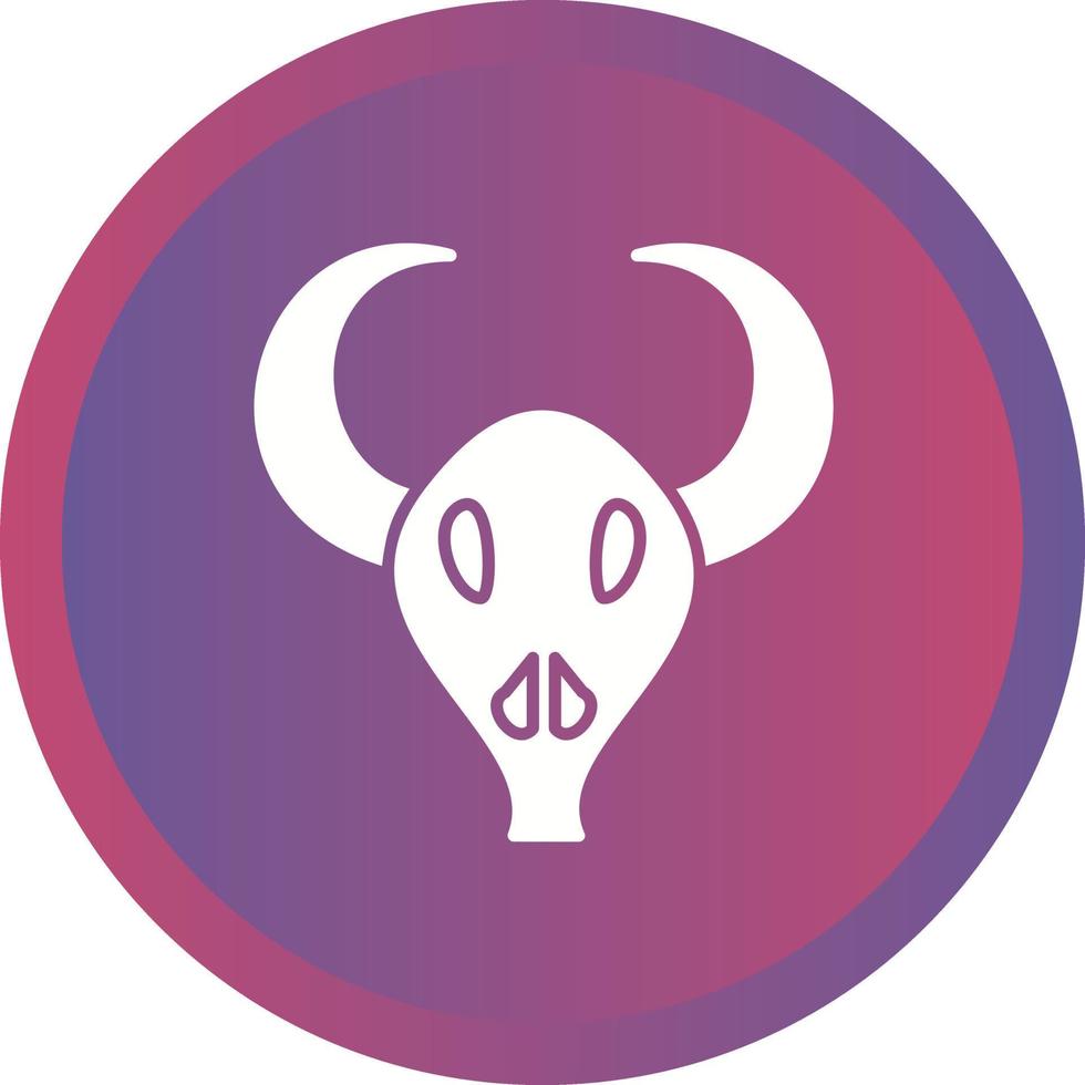 Bull Horns Vector Icon