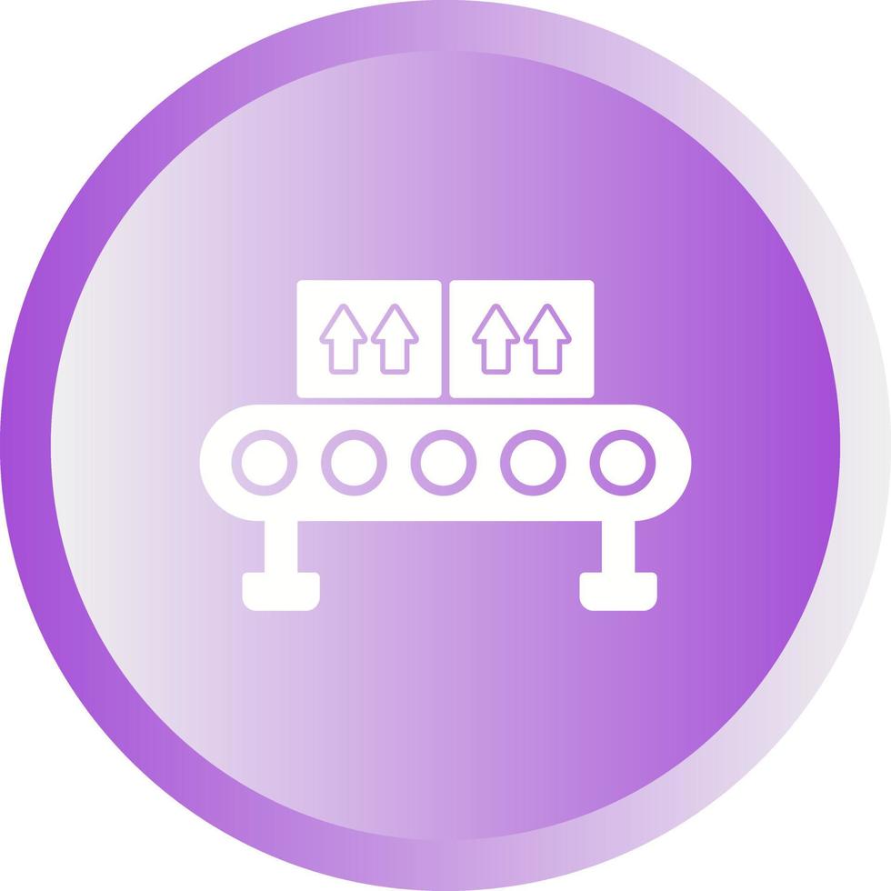 Assembly Line Vector Icon
