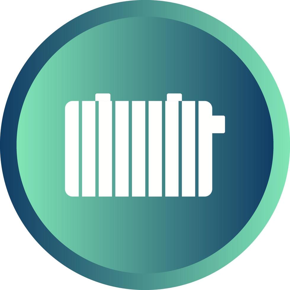 Heat Radiator Vector Icon