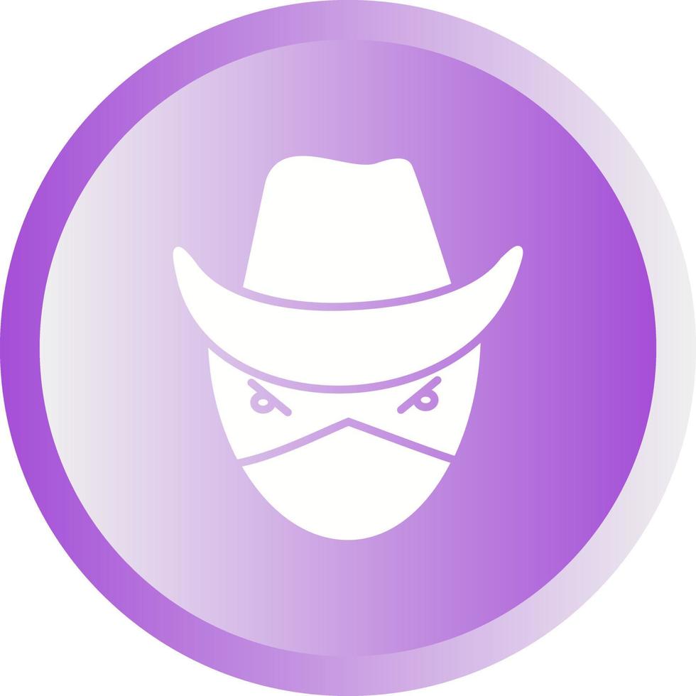 Bandit Vector Icon