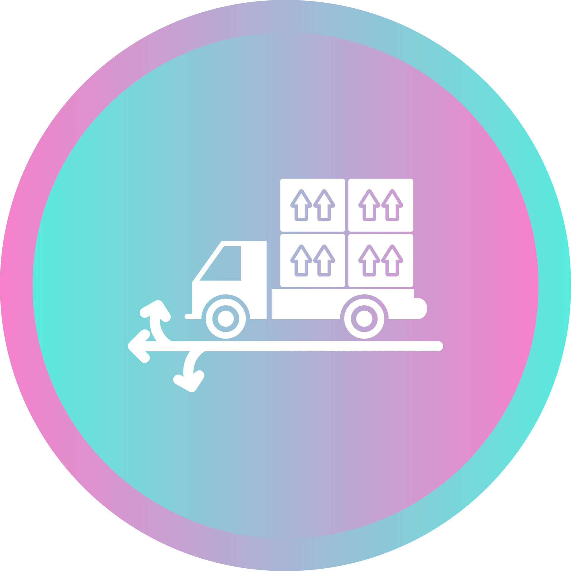 Multiple Delivery Points Vector Icon 16934281 Vector Art at Vecteezy