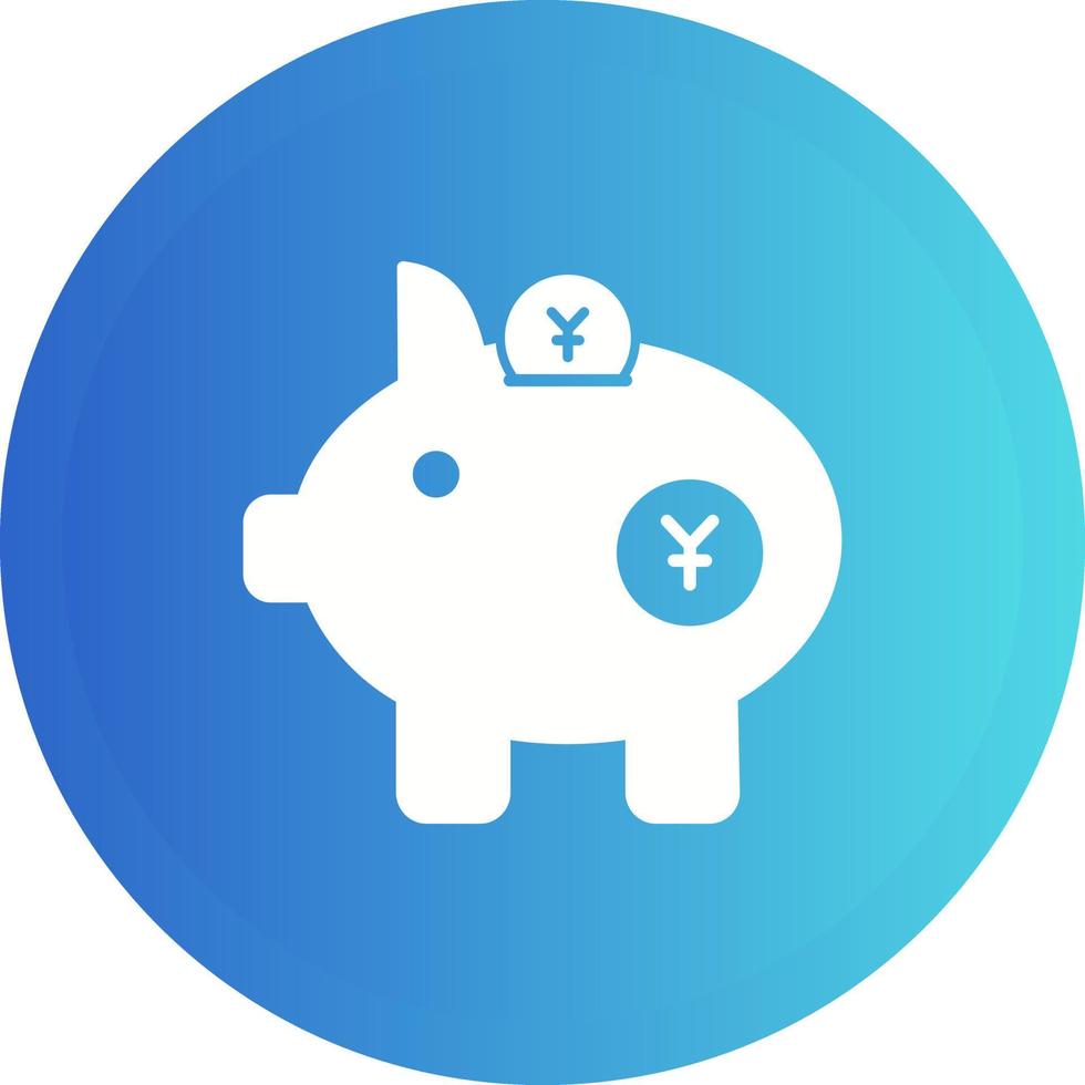Piggy Bank Vector Icon