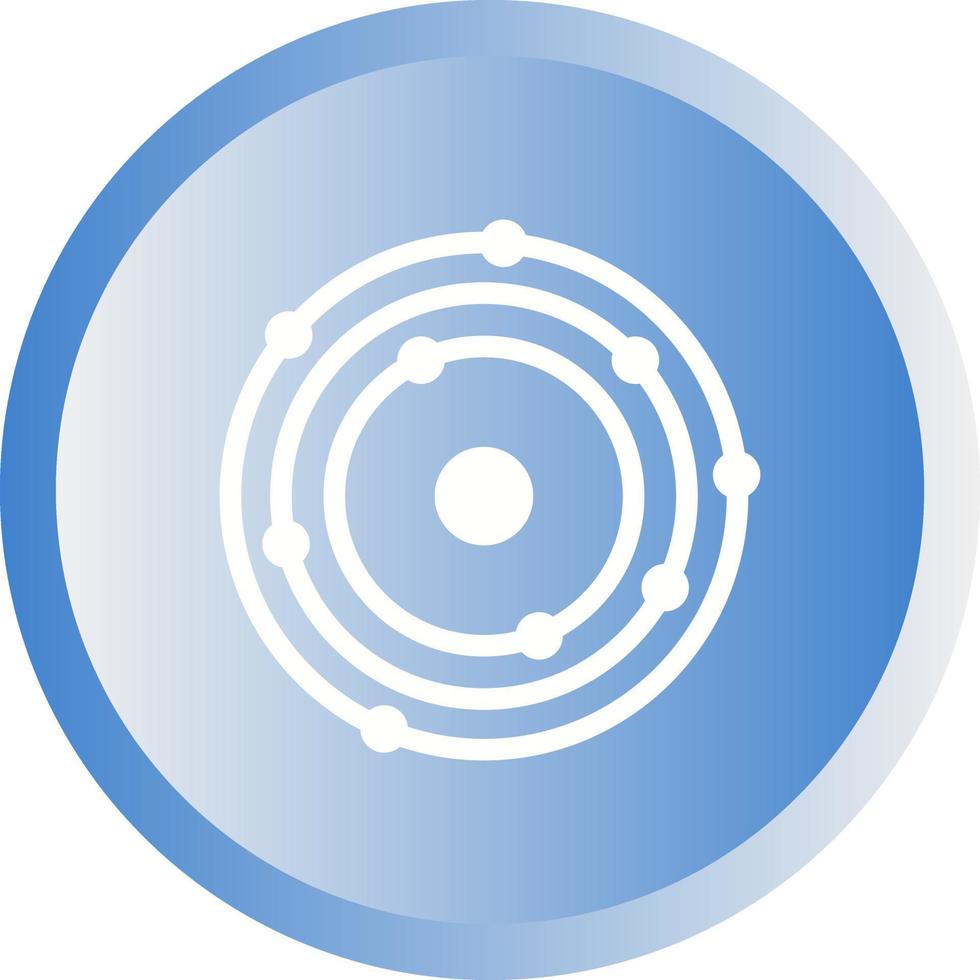 Atomic Structure Vector Icon
