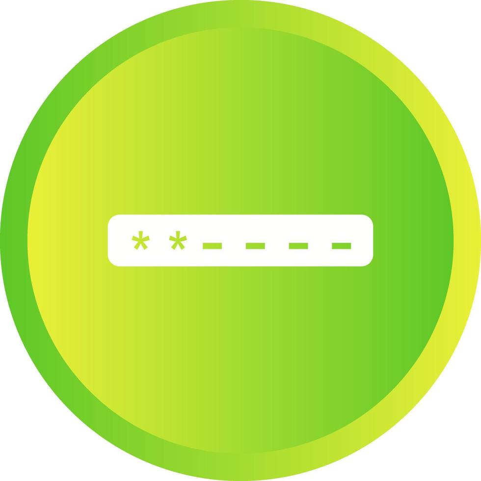 Enter Passcode Vector Icon