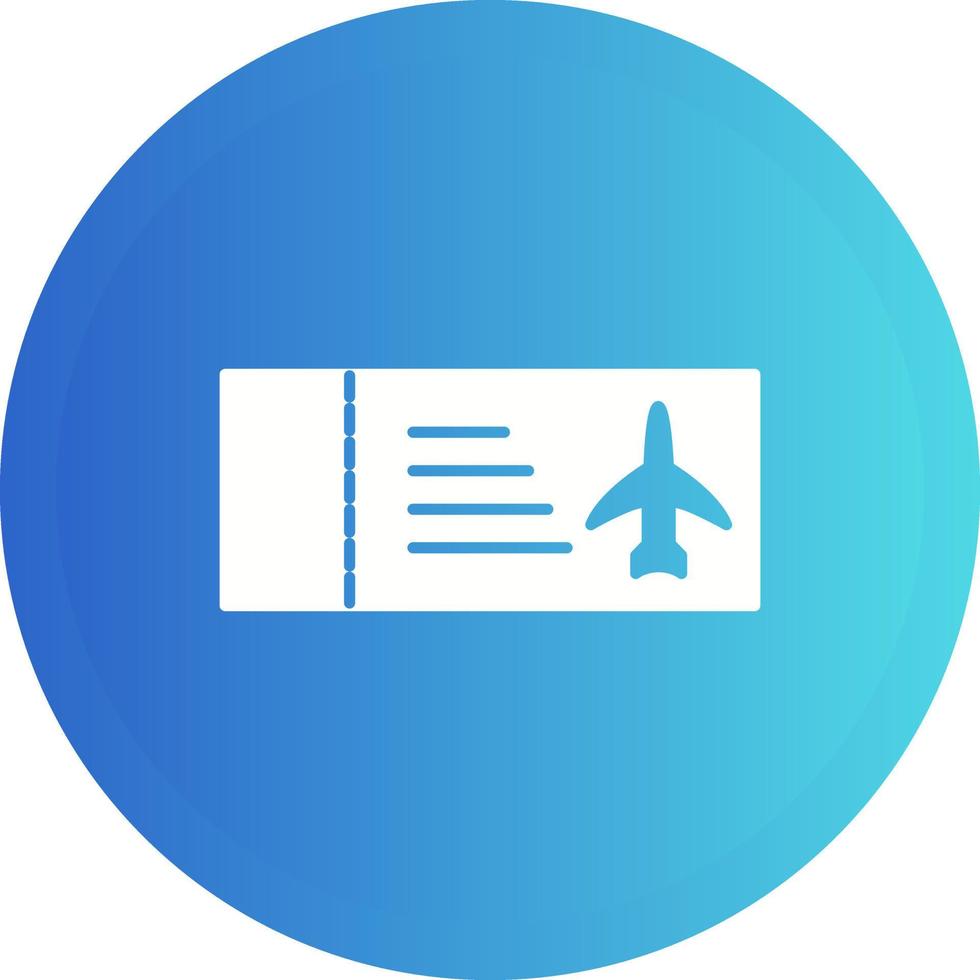 Plane Tickets Vector Icon