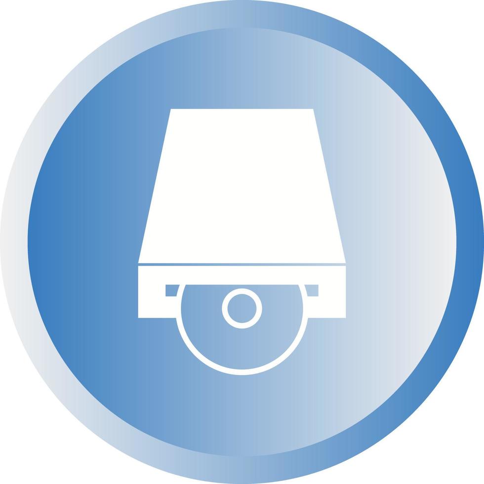 Beautiful Cd Rom Vector Glyph icon