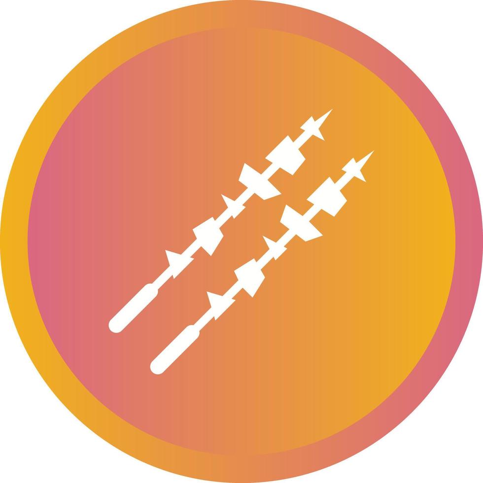 Beautiful Bar BQ Glyph Vector Icon