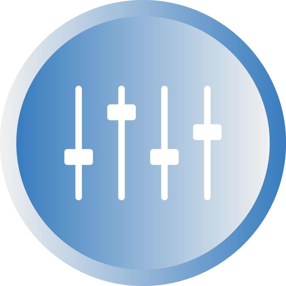 Beautiful Controls Glyph Vector Icon