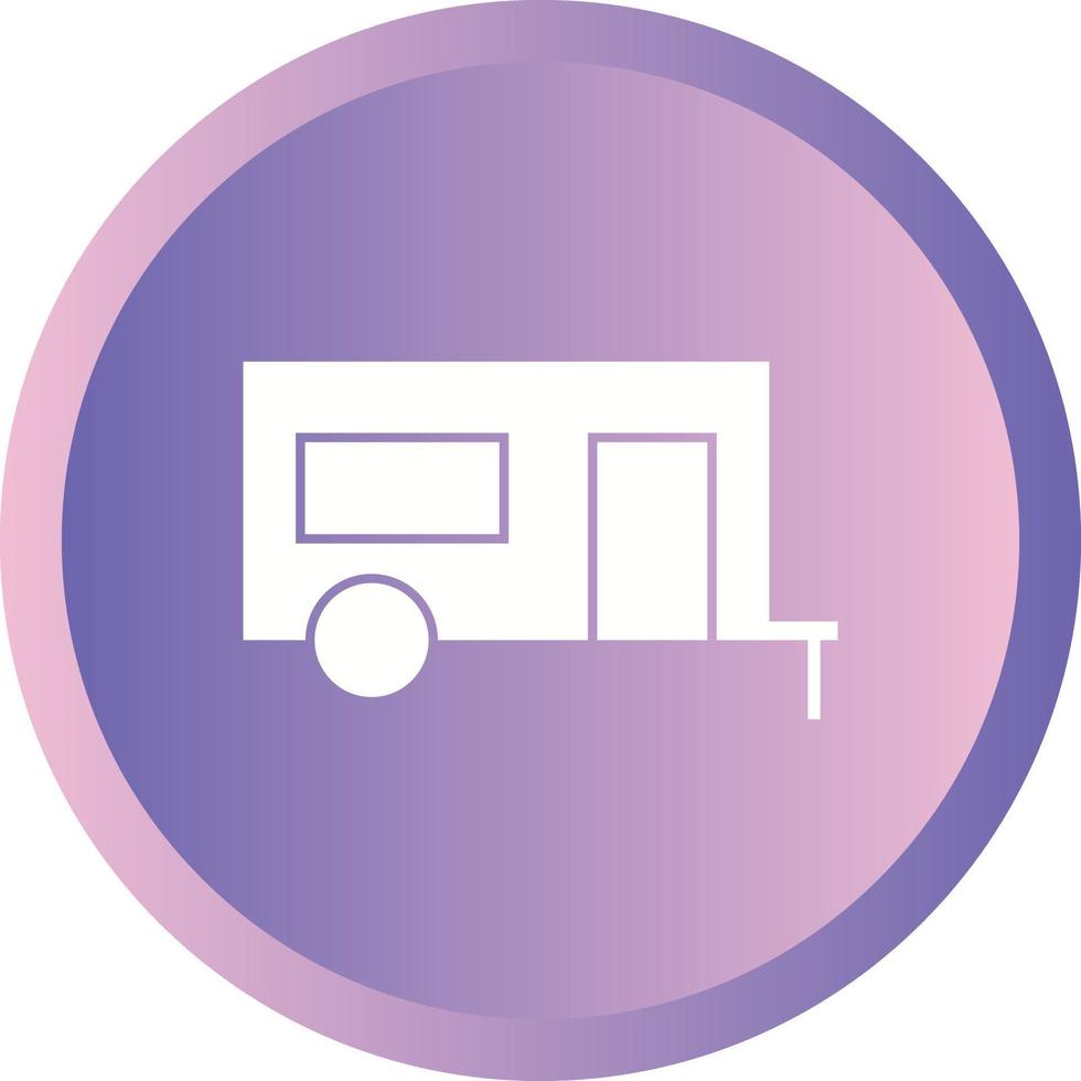 Beautiful Container Glyph Vector Icon