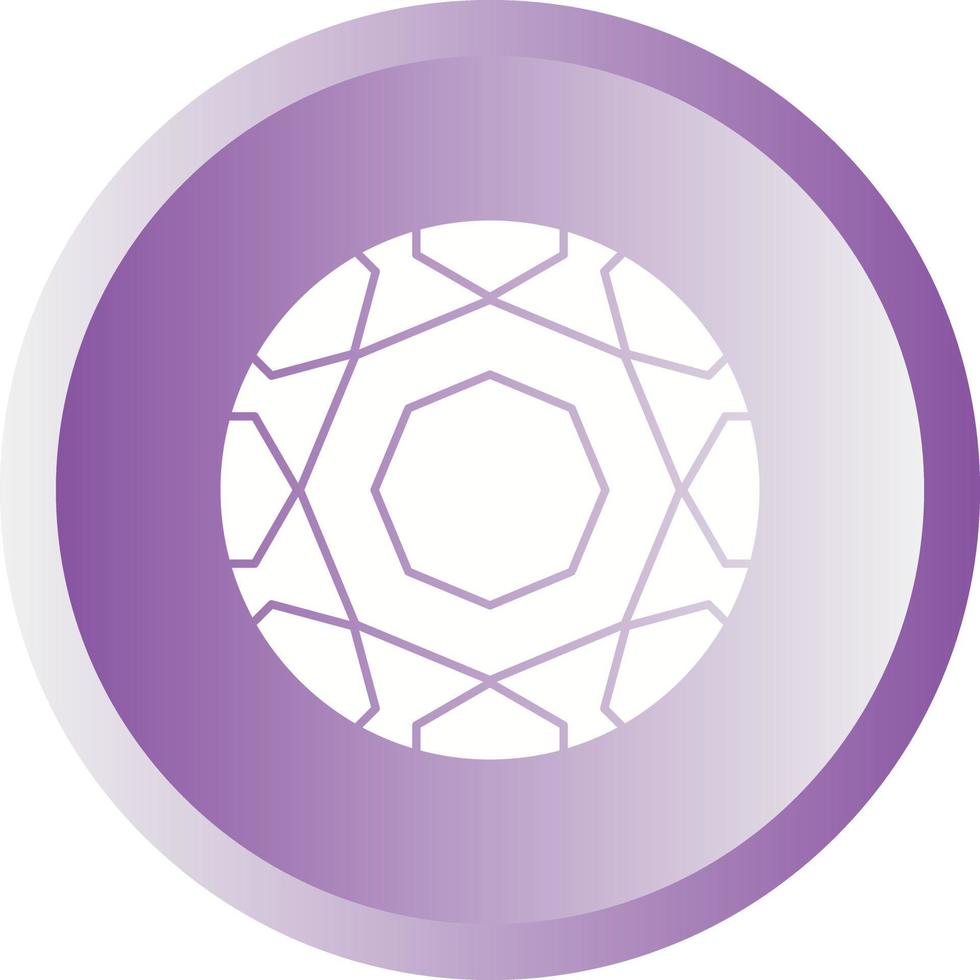 Beautiful Ball Glyph Vector Icon