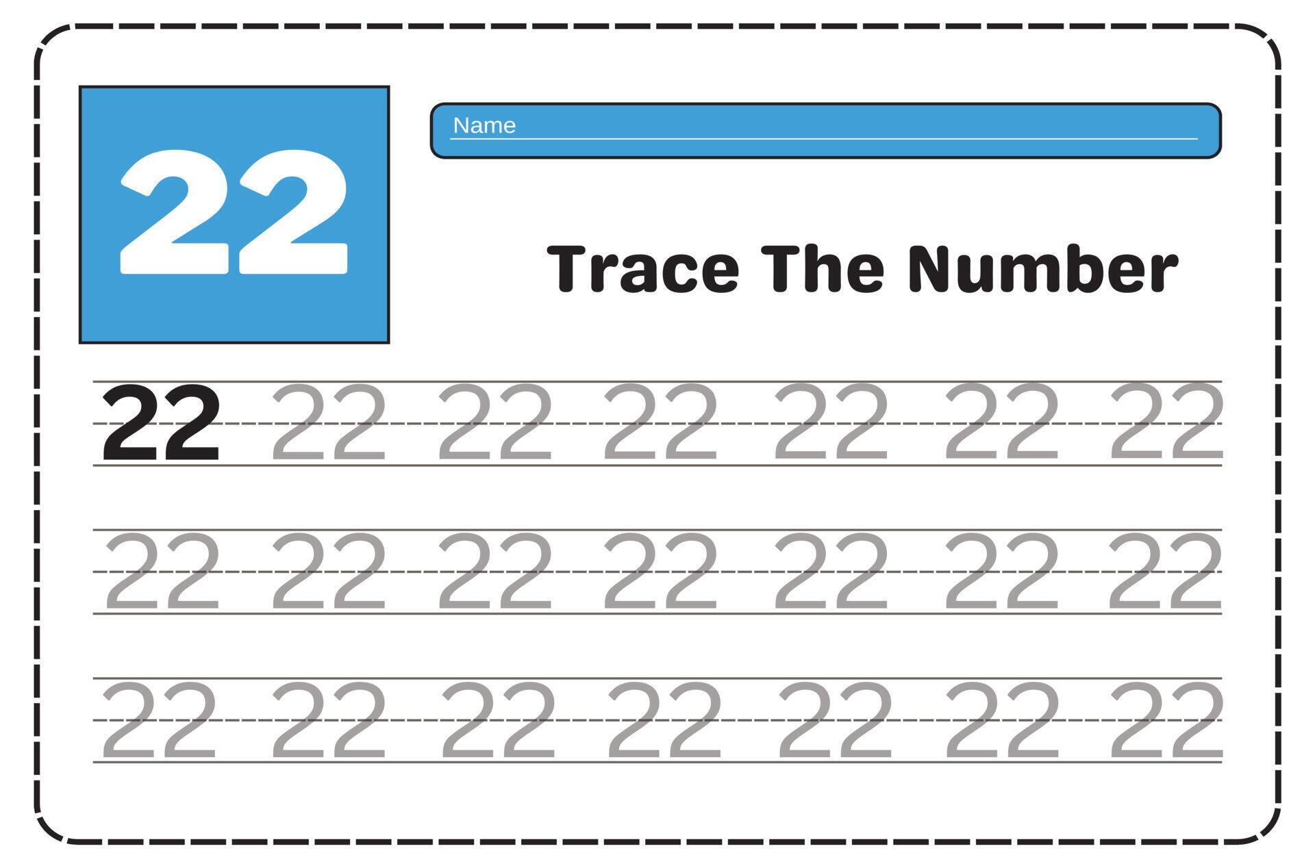number-22-tracing-practice-worksheet-with-worksheet-for-learning
