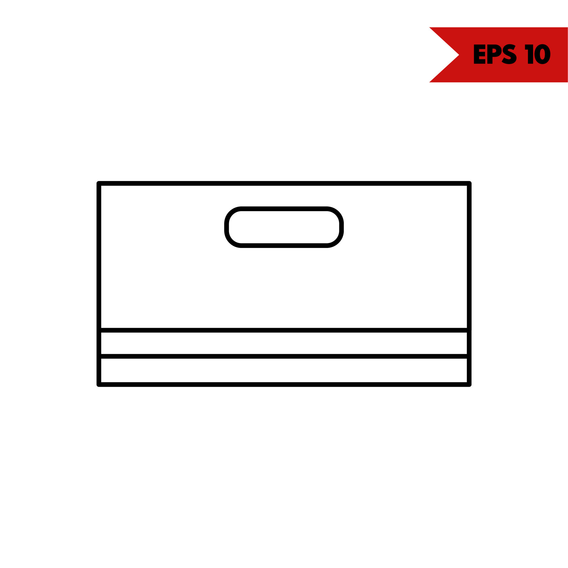 Illustration of basket line icon 16935550 Vector Art at Vecteezy