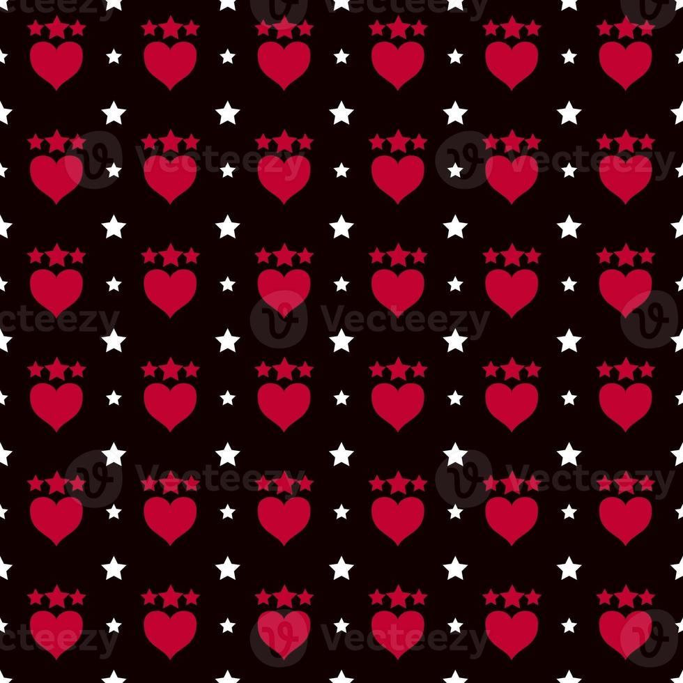 seamless background with hearts valentine photo