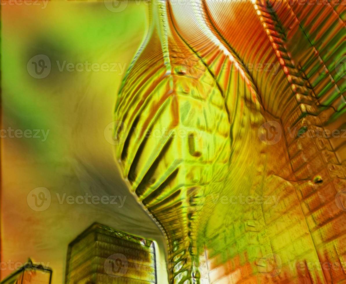 Golden Soft Organic Background Digital Rendering photo