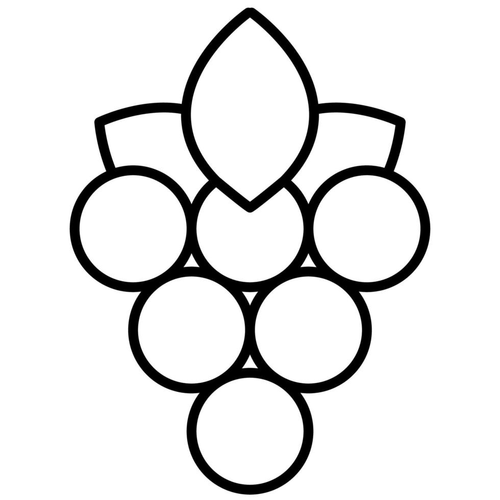grape icon, suitable for a wide range of digital creative projects. vector