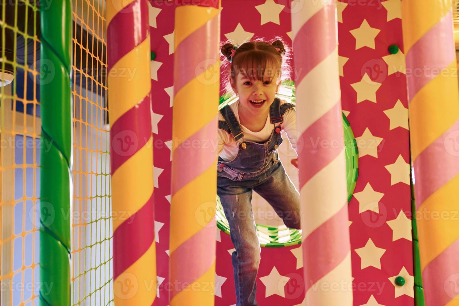 Little girl playing photo