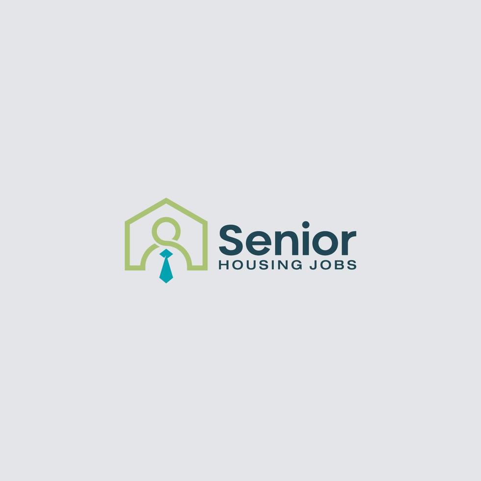 People and Housing Logo Template, Icon, Symbol vector