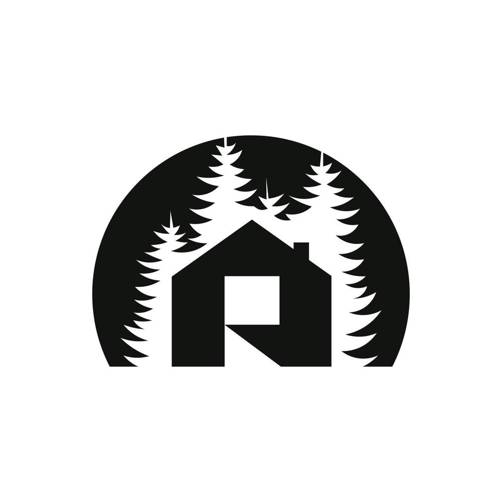 r letter combination tree logo design 16937484 Vector Art at Vecteezy