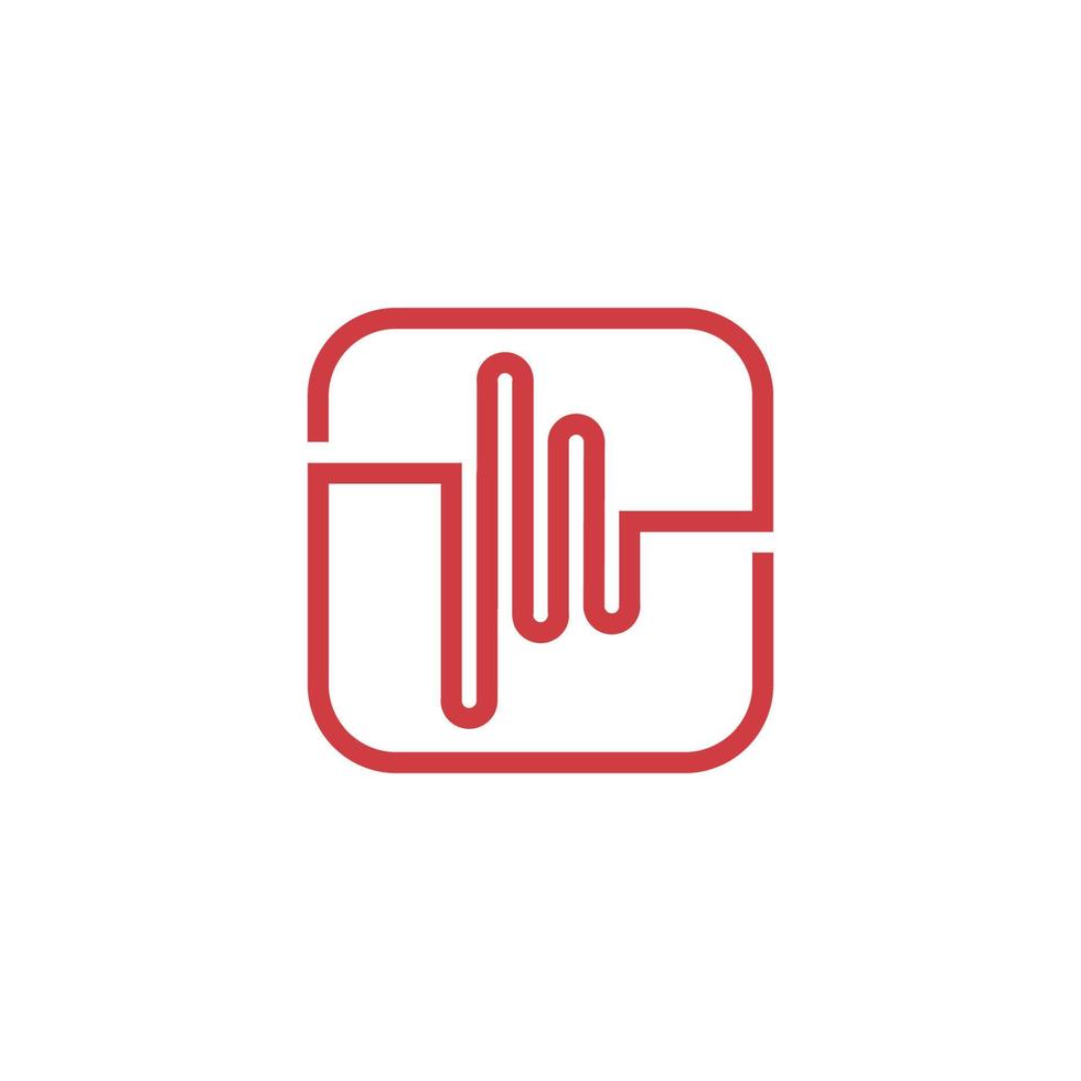 abstract line vector logo design 16937527 Vector Art at Vecteezy