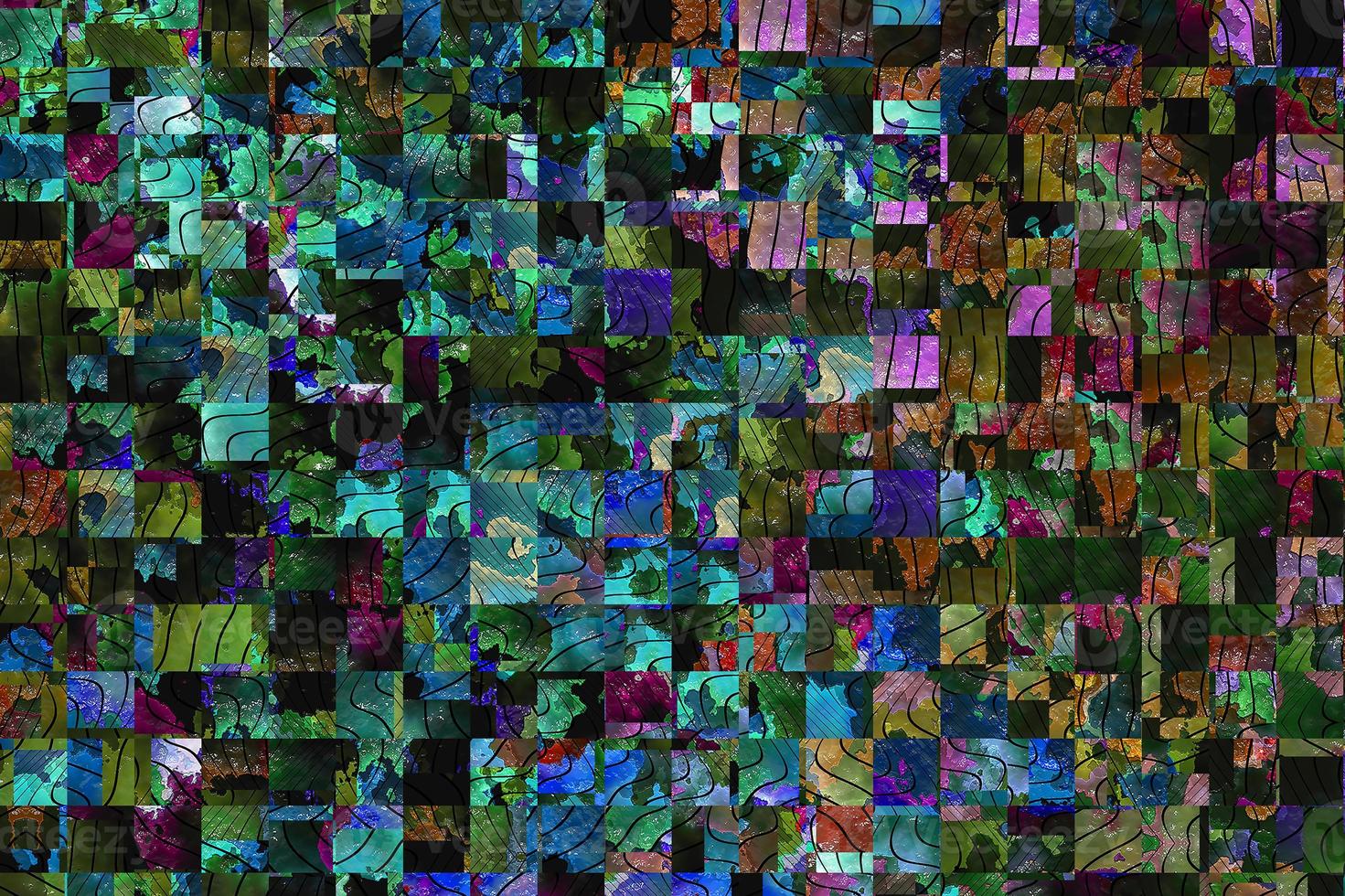 Abtract geometric shapes background,Geometric holographic texture,Abstract squares and rectengular background photo
