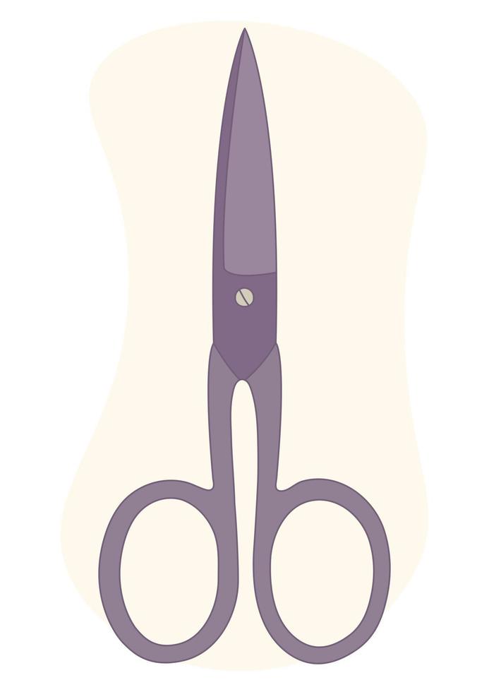 Realistic scissors, shears, pair of scissors. Medical instrument. Hospital, medical equipment vector