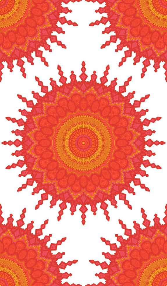 Mandala Seamless Pattern vector