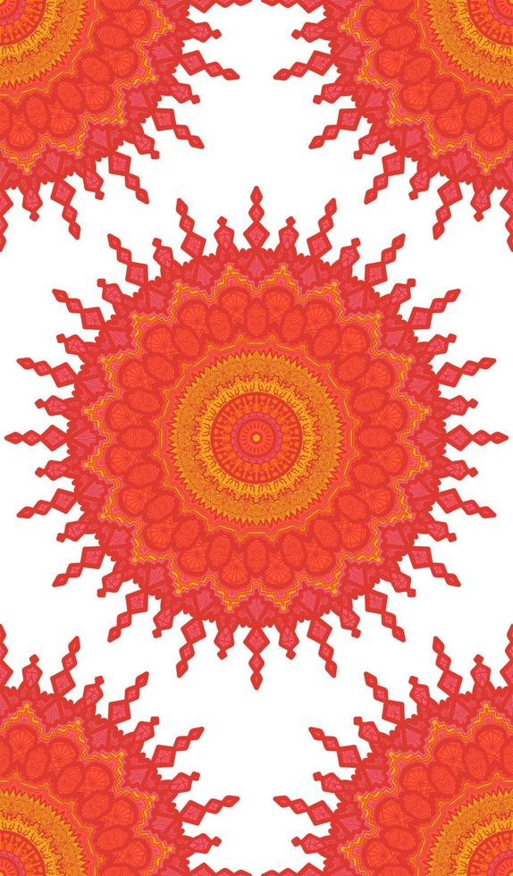 Mandala Seamless Pattern vector