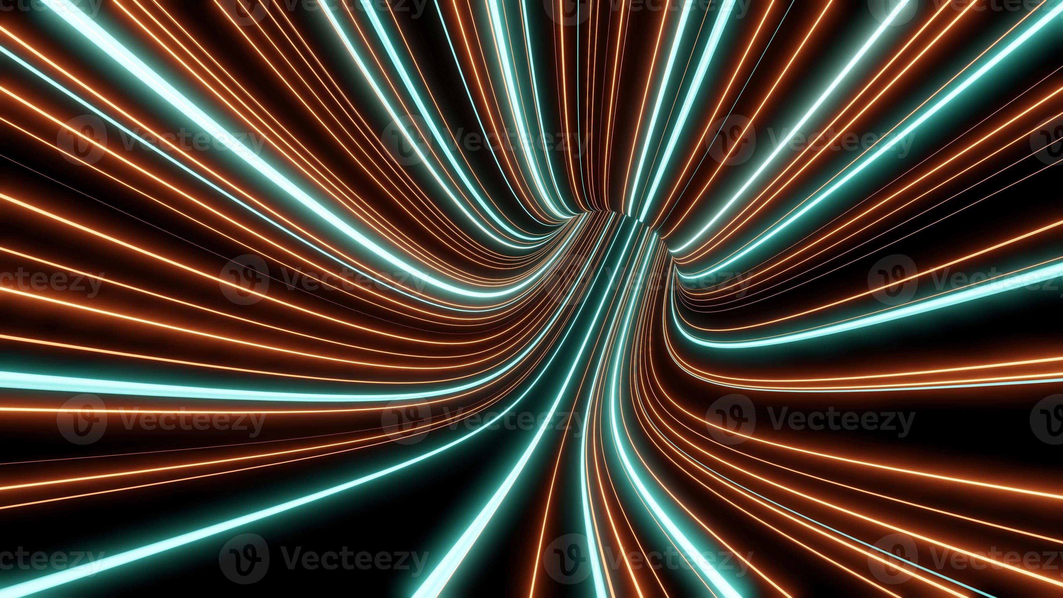 3d render motion line of speed and power or light trails. Highspeed