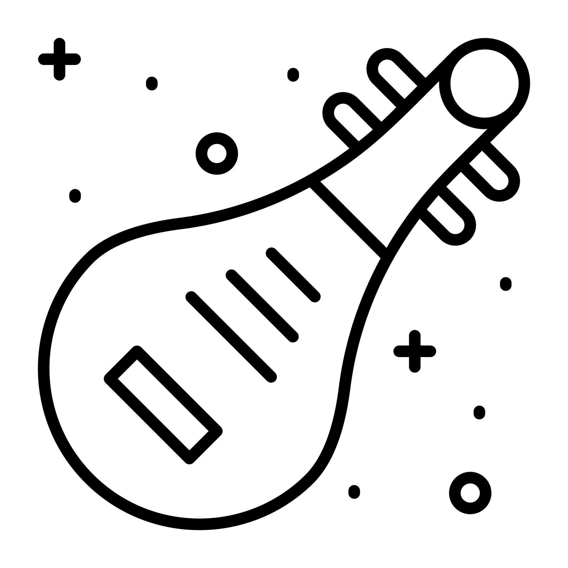 Musical instrument vector design isolated on white background 16940506