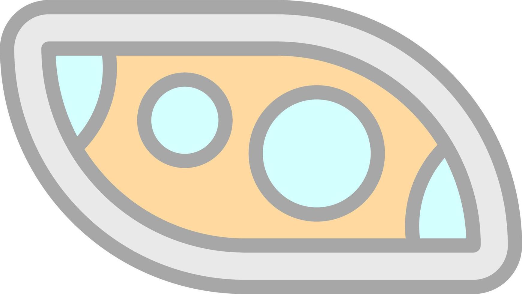 Headlight Vector Icon Design