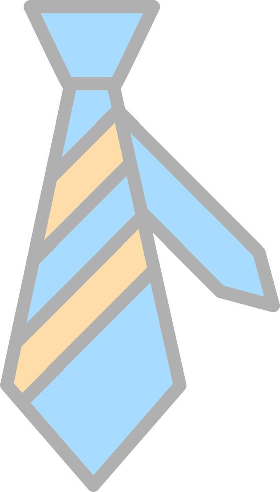 diseño de icono de vector de corbata